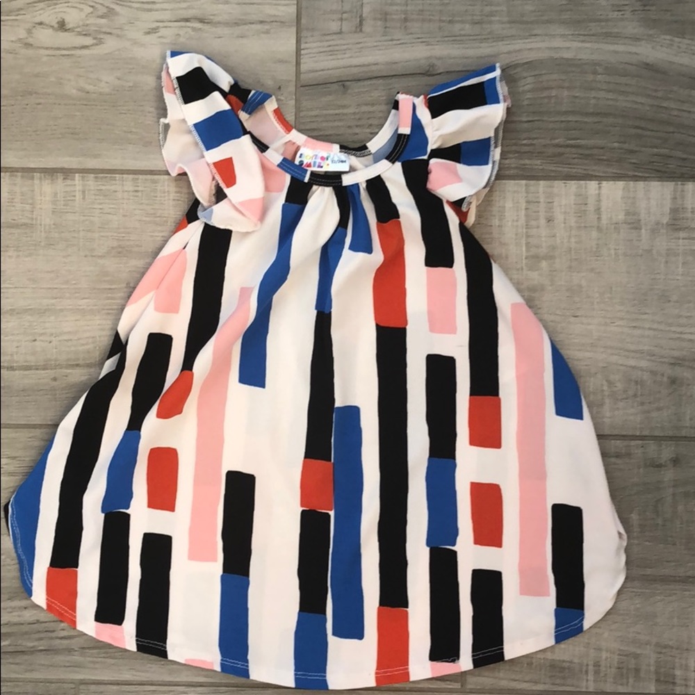 Dot dot smile swing dress